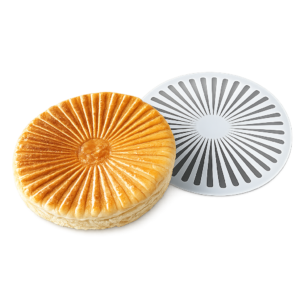 pochoir silicone à galette "soleil",ed mat pro
