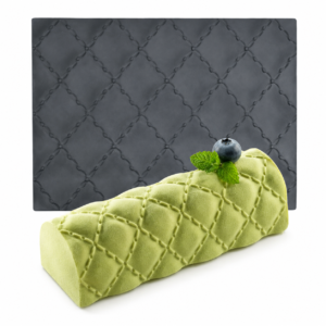 tapis pour bûche silicone "matelassé"