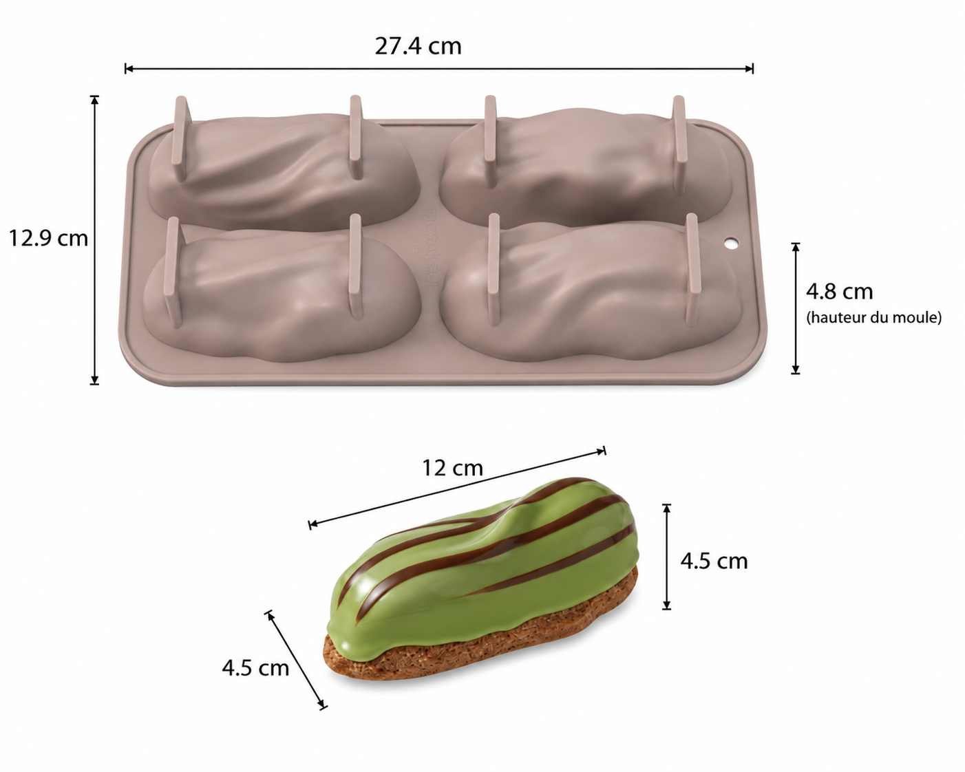 moule marron pistache moule marron pistache