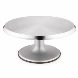 plateau tournant aluminnium, patisserie