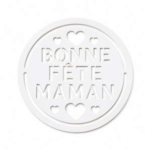 pochoir bonne fete maman, ed mat pro